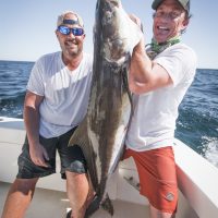 large cobra caught off Destin Florida aboard the "NO NAME"